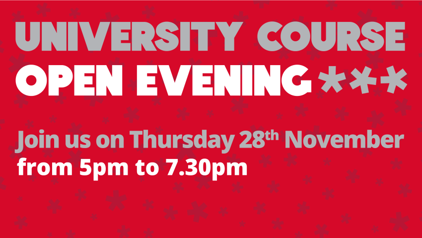 University Course Open Evening